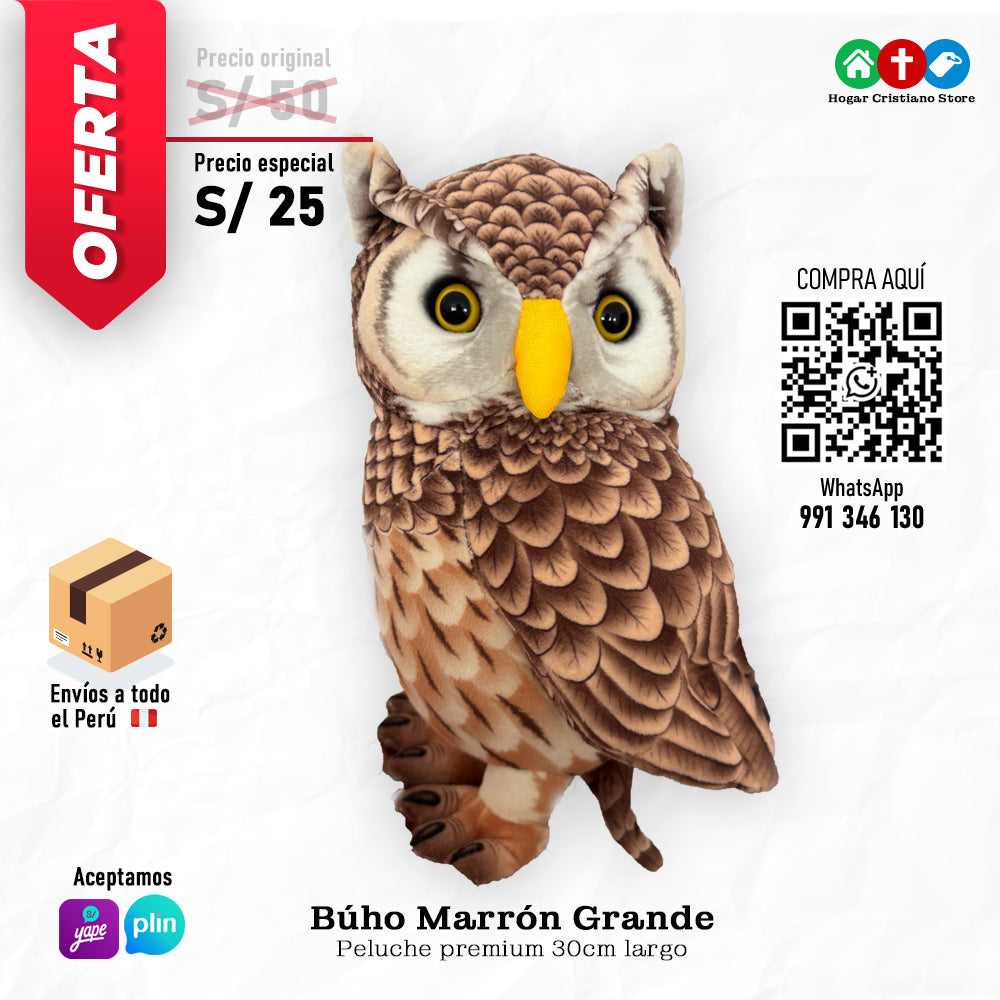 Búho Marrón Grande