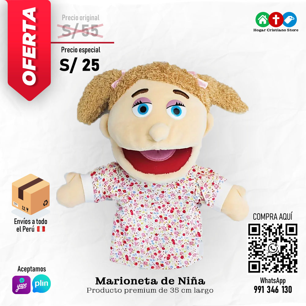 Marioneta de niña