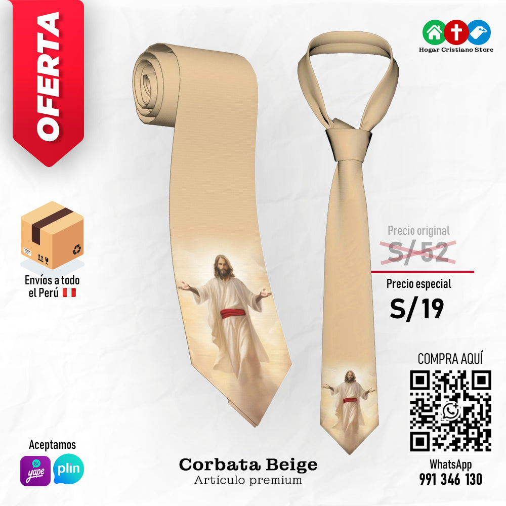 Corbata con Jesús